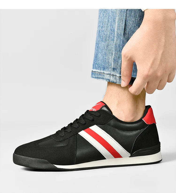 Retro Sneakers Flat Sole Footwear