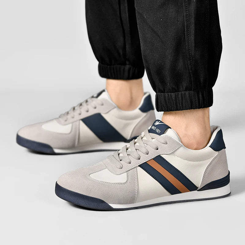 Retro Sneakers Flat Sole Footwear